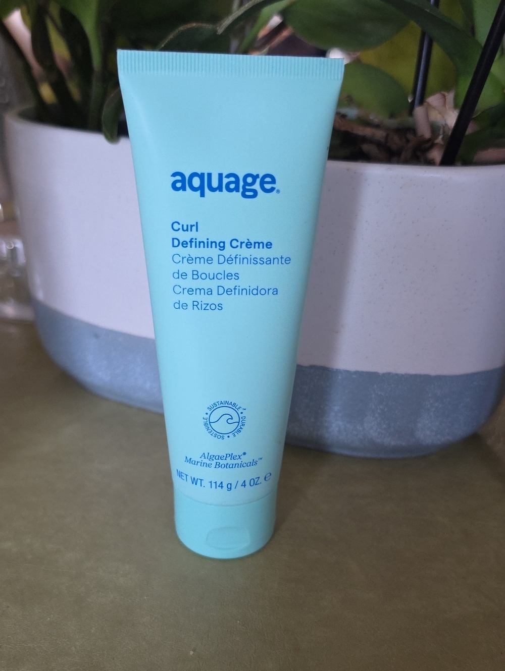 Aqua Curl Defining Crème - Light Aqua Tube